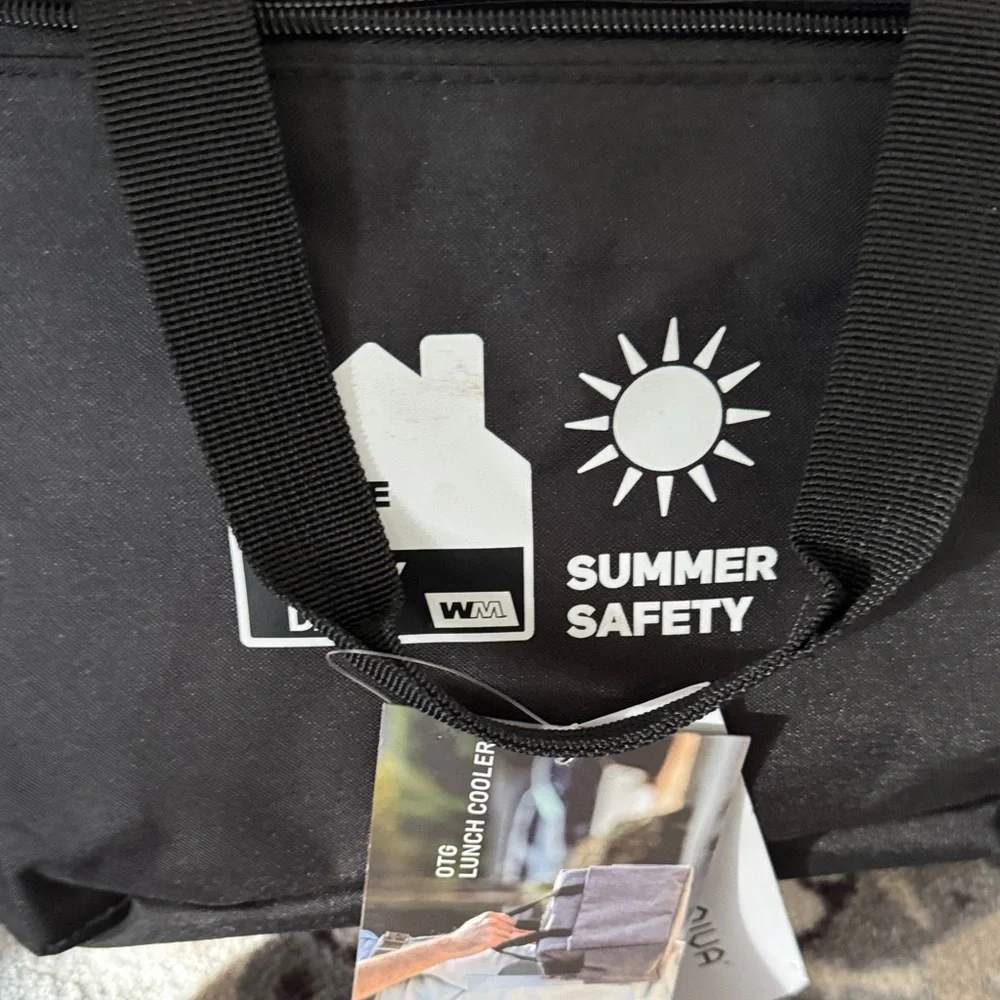 Black Summer Safety Men's Bag
